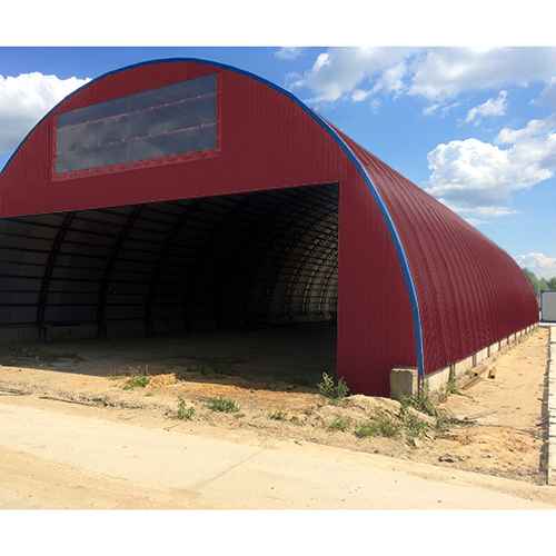 Арочный профнастил МП35ПГ — объект 3